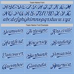 Custom Name and Number Personalized Light Blue Royal-White Baseball Jersey Sleeveless Authentic Team Personalized Light Blue