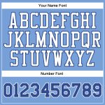 Custom Name and Number Personalized Light Blue Royal-White Basketball Jersey Authentic Throwback Team Edition Personalized