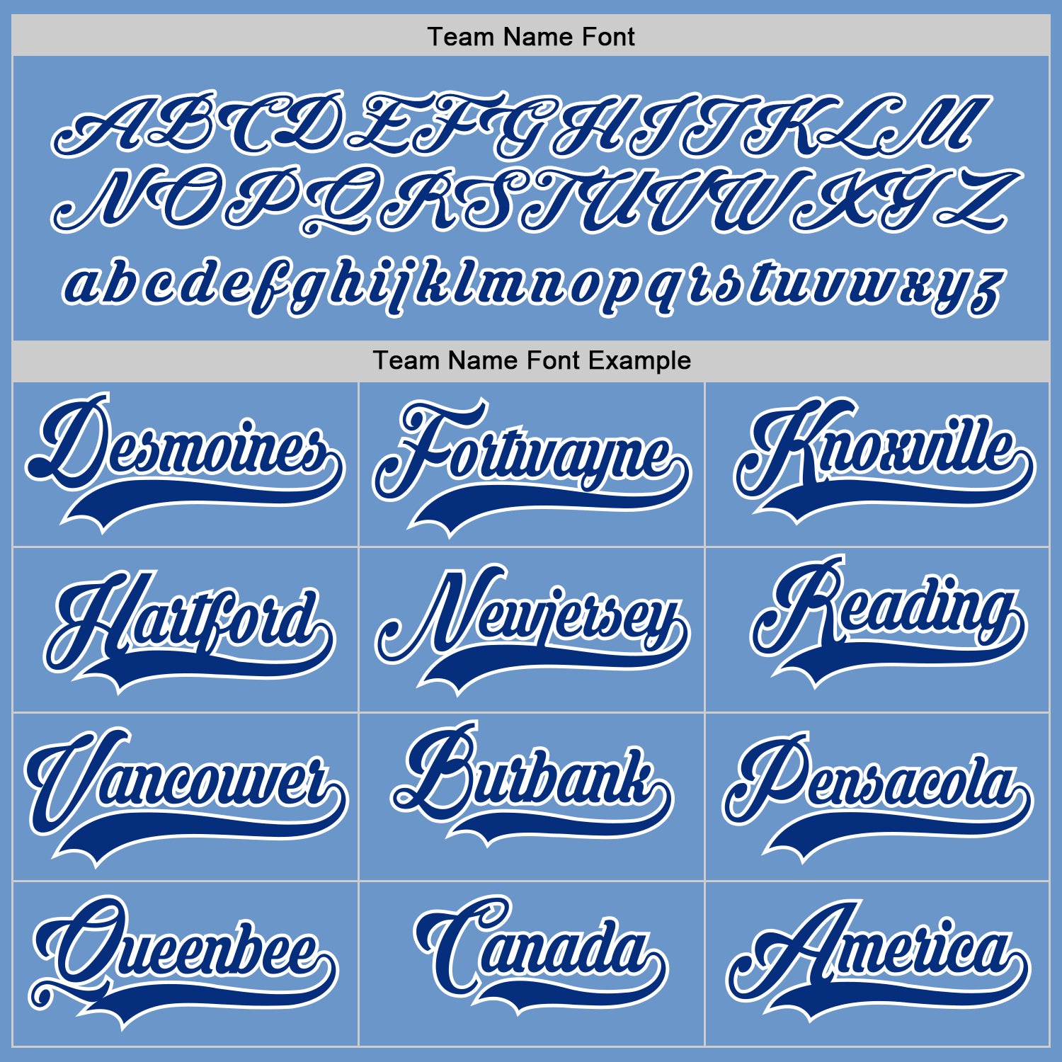 Personalized Light Blue Royal-White Hockey Jersey Team Custom Name and Number Custom Name & Number Light Blue Royal-White Hockey Jersey - Personalized Team Jersey Personalized Light Blue Royal-White - Image 4