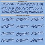 Custom Team Jersey with Name and Number in Light Blue Royal-White Line, Authentic Baseball Design Personalized Light Blue
