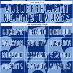 Custom Name Number Soccer Jersey Light Blue Royal White Plaid Sublimation Team Uniform Personalized Light Blue Royal-White