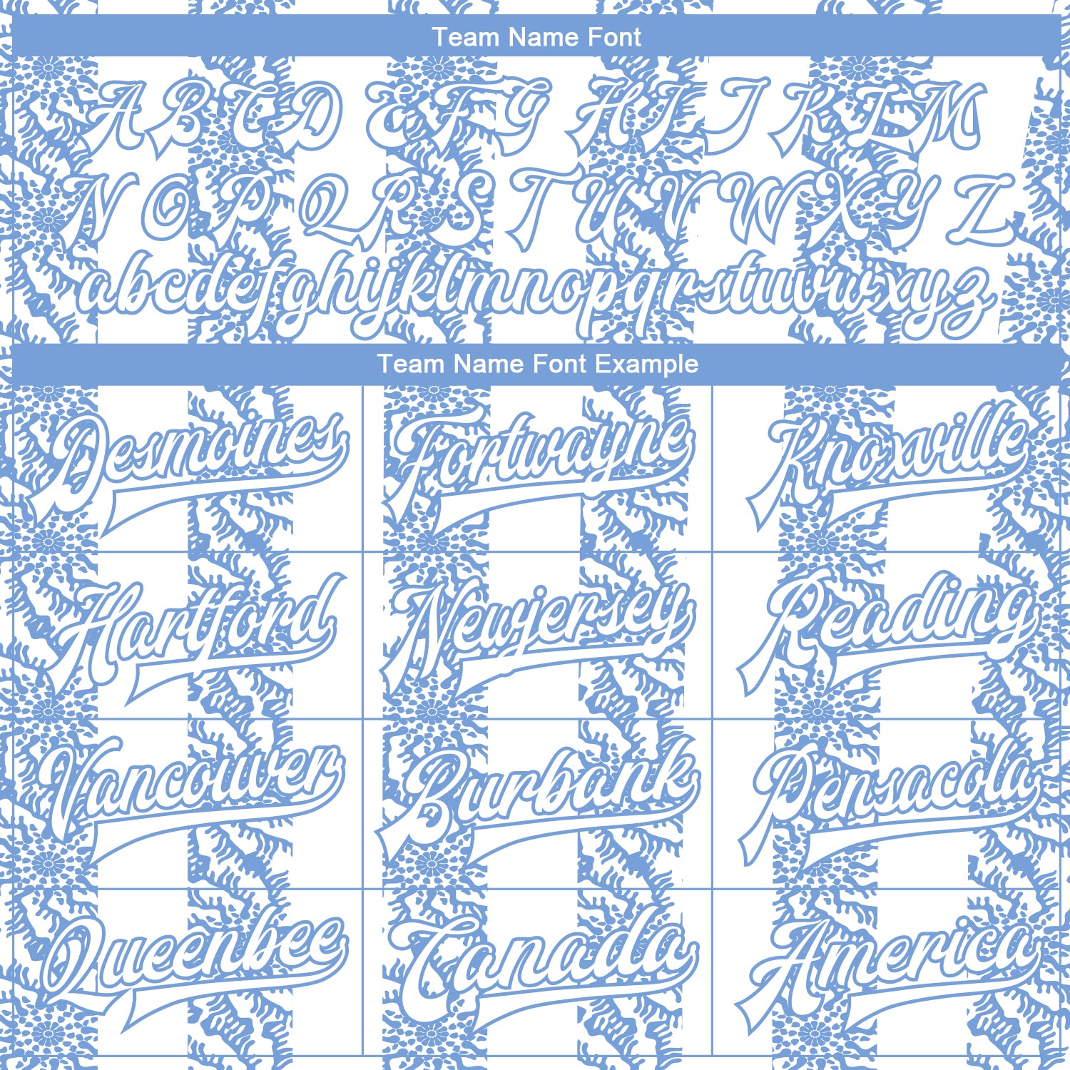 Personalized Light Blue-White 3D Pattern Design Bomber Full-Snap Varsity Letterman Jacket Team Custom Name and Number Custom Name and Number Varsity Bomber Jacket Light Blue White 3D Pattern Full-Snap Design Personalized Light Blue-White 3D - Image 4