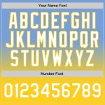 Custom Name Number Basketball Jersey - Light Blue White Gold Authentic Fade Fashion Team Apparel Personalized Light Blue