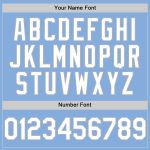 Personalized Authentic Light Blue White-Gray Sleeveless Baseball Jersey Personalized Light Blue White-Gray Authentic Sleeveless