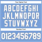 Custom Team Name and Number Light Blue White-Gray Authentic Sleeveless Baseball Jersey Personalized Light Blue White-Gray