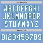Custom Name Number Baseball Jersey - Light Blue White Kelly Green Authentic Raglan Sleeves Personalized Light Blue White-Kelly