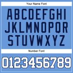 Personalized Light Blue White Navy Mesh Baseball Jersey - Authentic Throwback Design Personalized Light Blue White-Navy Mesh