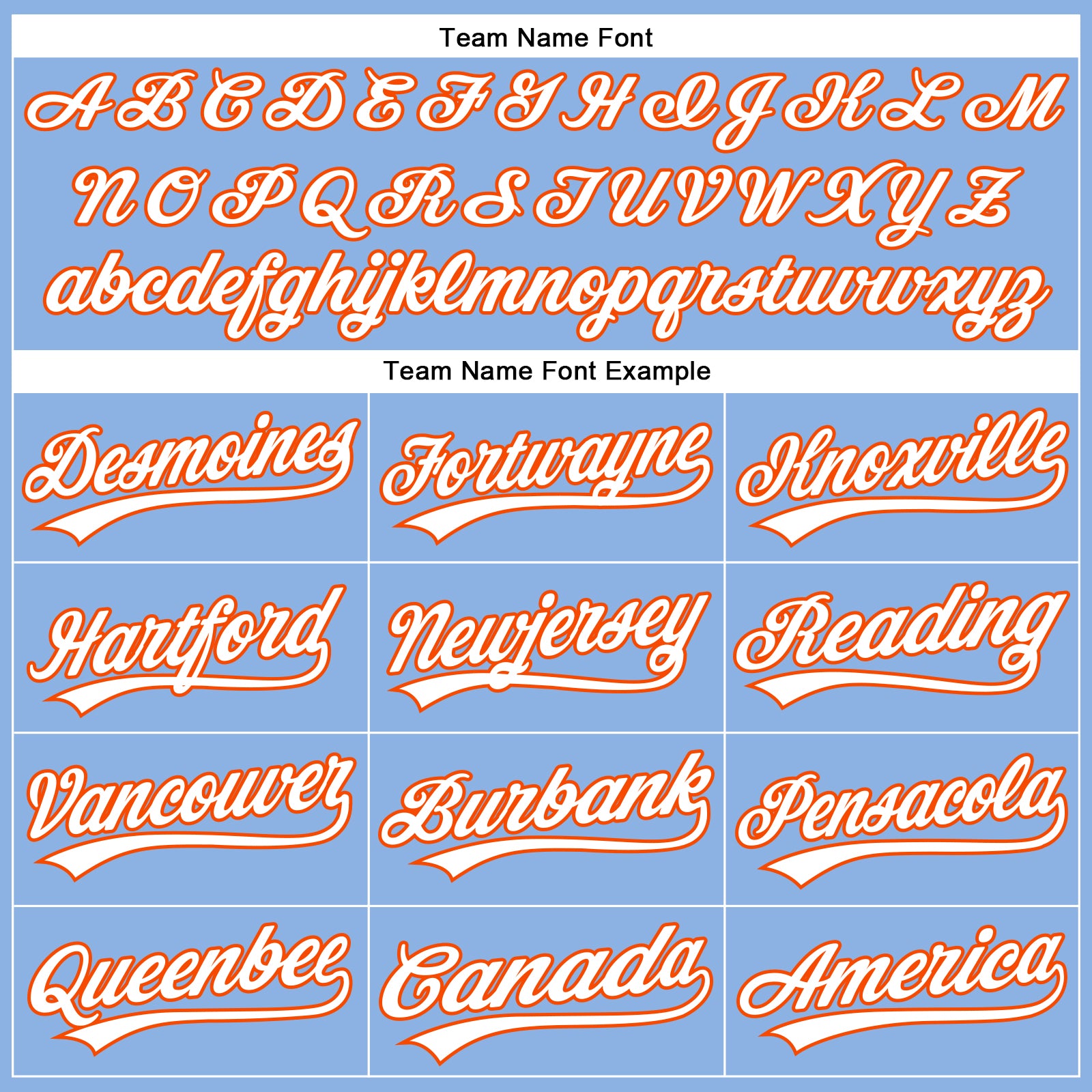 Personalized Light Blue White-Orange Performance Vapor Golf Polo Shirt Team Custom Name and Number Custom Name Number Performance Vapor Golf Polo Shirt - Light Blue White-Orange Team Apparel Personalized Light Blue White-Orange - Image 4