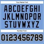Custom Name and Number Authentic Basketball Jersey Light Blue White Pinstripe Black Old Gold Personalized Light Blue White