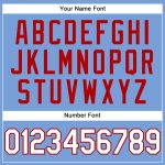 Custom Light Blue White Pinstripe Baseball Jersey with Team Name and Number - Authentic Design Personalized Light Blue White