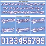 Custom Name Number Authentic Basketball Shorts Light Blue White Purple Team Personalized Light Blue White-Purple Authentic