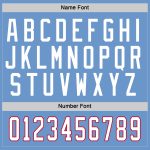 Custom Name and Number Hockey Jersey - Personalized Light Blue Red and White Team Jersey Personalized Light Blue White-Red