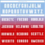 Custom Name Number Light Blue White Red Fade Soccer Jersey Long Sleeve Fashion Uniform Personalized Light Blue White-Red