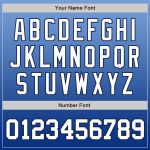 Custom Light Blue White-Royal Fade Baseball Jersey with Personalized Name & Number - Authentic Fashion Team Gear Personalized