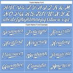 Custom Light Blue White-Royal Personalized Baseball Jersey with Name and Number - Authentic Sleeveless Team Apparel Personalized