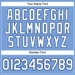 Custom Light Blue White-Royal Personalized Baseball Jersey with Name and Number - Authentic Sleeveless Team Apparel Personalized