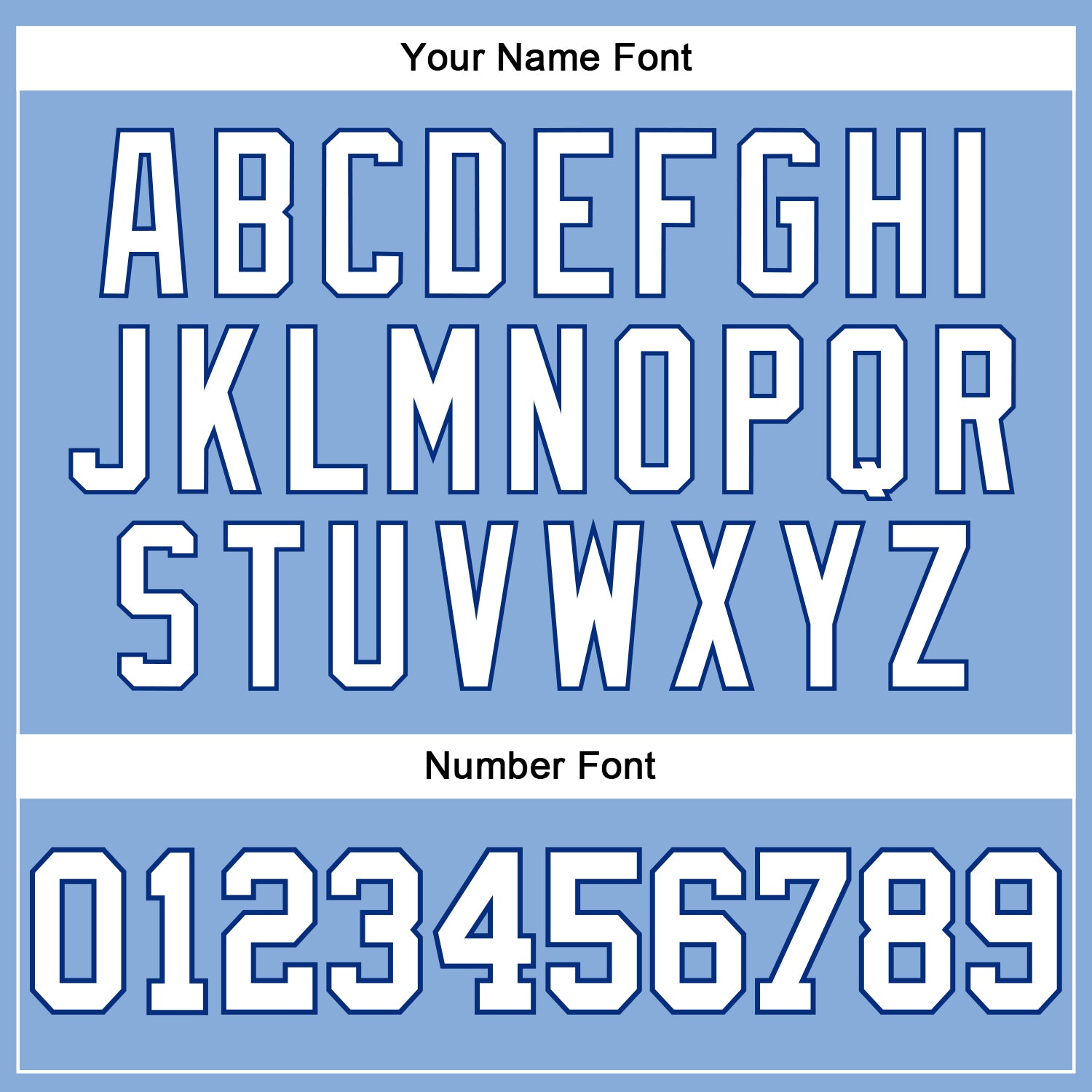 Personalized Light Blue White-Royal Long Sleeve Performance T-Shirt Team Custom Name and Number Custom Team Long Sleeve Performance T-Shirt with Name and Number - Light Blue White-Royal Personalized Light Blue White-Royal - Image 5