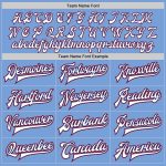 Custom Name Number Two Tone Varsity Letterman Jacket Light Blue White Royal Red Bomber Full-Snap Personalized Light Blue
