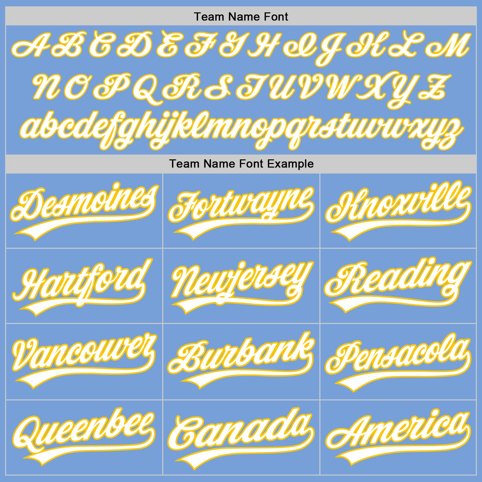 Personalized Light Blue White-Yellow Two-Button Unisex Softball Jersey Team Custom Name and Number Custom Name Number Softball Jersey Unisex Light Blue Yellow Two-Button Design - Personalized Team Apparel Personalized Light - Image 4