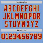 Custom Name Number Authentic Baseball Jersey Light Blue Yellow-Red Pinstripe Fashion Team Style Personalized Light Blue Yellow-Red