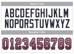 Custom Name Number Football Jersey - Personalized Light Gray Navy-Scarlet Mesh Drift Style Personalized Light Gray Navy-Scarlet