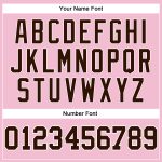 Custom Name Number Basketball Jersey Light Pink Brown White Authentic Throwback Personalized Light Pink Brown-White Authentic