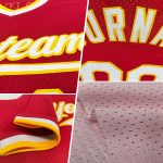 Custom Authentic Baseball Jersey with Personalized Name & Number - Light Pink Green-White Throwback Team Style Personalized