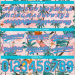 Custom Personalized Light Pink Lakes Blue-Pink 3D Pattern Basketball Shorts for Beach Hawaii Holiday Style with Team Name and Number