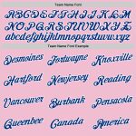 Personalized Light Pink Royal White Basketball Jersey - Authentic Throwback Style Personalized Light Pink Royal-White Authentic