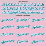 Personalized Light Pink Teal White Basketball Jersey - Authentic Throwback Style Personalized Light Pink Teal-White Authentic