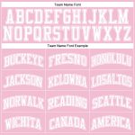 Personalized Light Pink White Basketball Jersey - Authentic Throwback Style Personalized Light Pink White Authentic Throwback