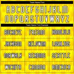 Custom Name Number Personalized Volleyball Jersey Light Yellow Black Splash Uniform Personalized Light Yellow White-Black