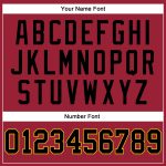 Custom Name Number Maroon Black Gold Throwback Basketball Jersey - Personalized Authentic Team Apparel Personalized Maroon