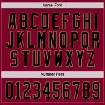 Personalized Maroon Black Old Gold Hockey Jersey for Men and Women Personalized Maroon Black-Old Gold Hockey Jersey