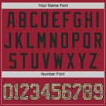 Custom Name and Number Personalized Maroon Camo Gray Basketball Jersey - Authentic Throwback Team Apparel Personalized Maroon