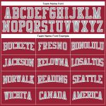 Custom Team Basketball Jersey with Personalized Name and Number - Maroon Gray-White Authentic Throwback Design Personalized