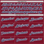Personalized Authentic Basketball Jersey - Maroon Navy White Throwback Design Personalized Maroon Navy-White Authentic Throwback