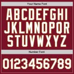 Personalized Maroon Black Gold Throwback Basketball Jersey Authentic Design Personalized Maroon Old Gold-Black Authentic