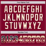 Custom Name Number Vintage Maroon USA Flag Basketball Jersey Cream Authentic Throwback Team Jersey Personalized Maroon Vintage