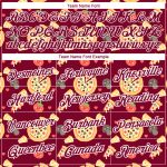 Custom Name Number 3D Pattern T-Shirt for Pizza Team - Personalized Maroon White Performance Tee Personalized Maroon White