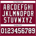 Personalized Maroon Black White Basketball Jersey - Authentic Throwback Design Personalized Maroon White-Black Authentic