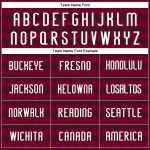 Custom Volleyball Jersey with Personalized Name and Number, Maroon White-Black Geometric Design Personalized Maroon White-Black