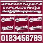 Custom Maroon Basketball Shorts with Name and Number - Authentic Gray-White Team Gear Personalized Maroon White-Gray Authentic