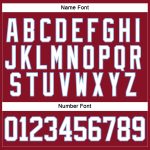 Customizable Maroon and Light Blue Hockey Lace Neck Jersey with Personalized Name and Number - Team Apparel Personalized