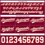Custom Maroon White Orange Throwback Basketball Shorts Authentic Design Personalized Maroon White-Orange Authentic Throwback