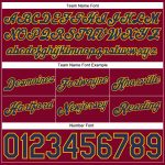 Custom Team Name Number Authentic Basketball Shorts Maroon White Pinstripe Navy Gold Personalized Maroon White Pinstripe