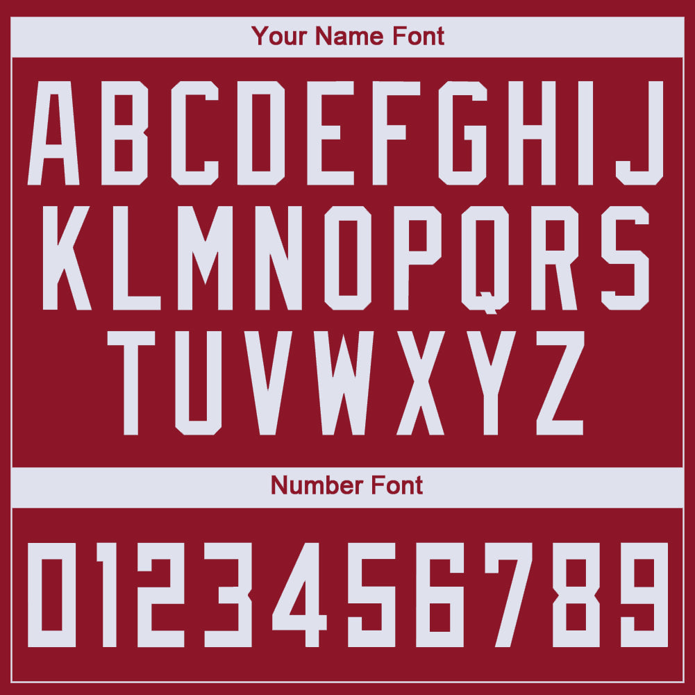 Personalized Maroon White Round Neck Basketball Jersey Personalized Maroon White Basketball Jersey - Custom Round Neck Sportswear Personalized Maroon White Round Neck Basketball - Image 3