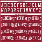 Custom Name Number Basketball Jersey Maroon White Round Neck Team Design Personalized Maroon White Round Neck Basketball