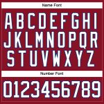 Custom Team Jersey with Personalized Name and Number in Maroon White-Royal Hockey Lace Neck Personalized Maroon White-Royal