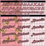 Custom Name and Number 3D Tiger Performance T-Shirt, Personalized Medium Pink Black-White Design Personalized Medium Pink